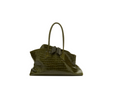 BAG - LA PASSEGGIATA MEDIUM DARK GREEN TOP HANDLE - The Attico