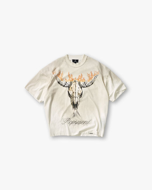 MEN - British Cowboys T-Shirt White - Represent