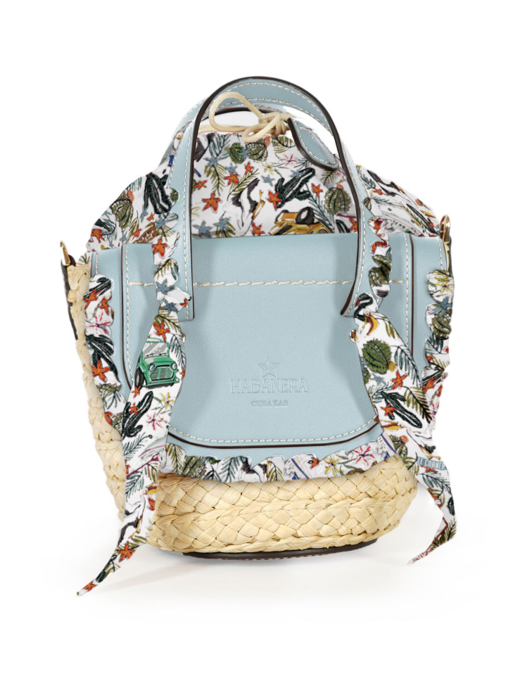 BAG HABANERA SILK BLUE - Cuba Labs