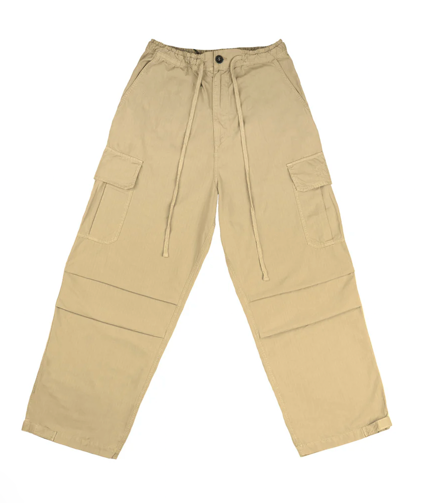 MEN - CARGO PARACHUTE beige - Garment Workshop