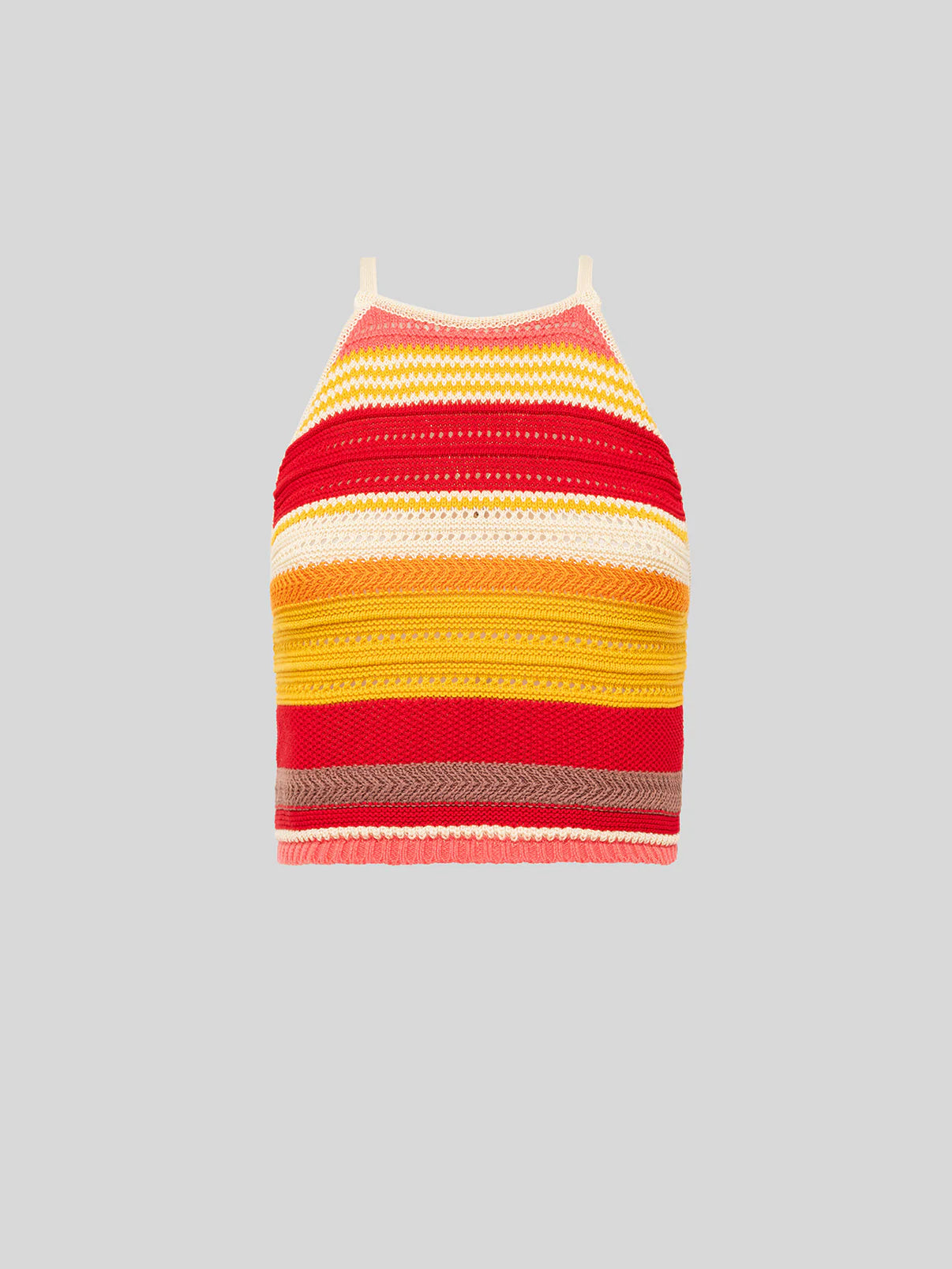 WOMEN - KNIT TOP PINK MULTI - Laneus