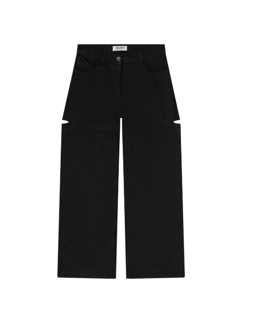 WOMEN -Long Pants Overdyed treated cotton - The Attico
