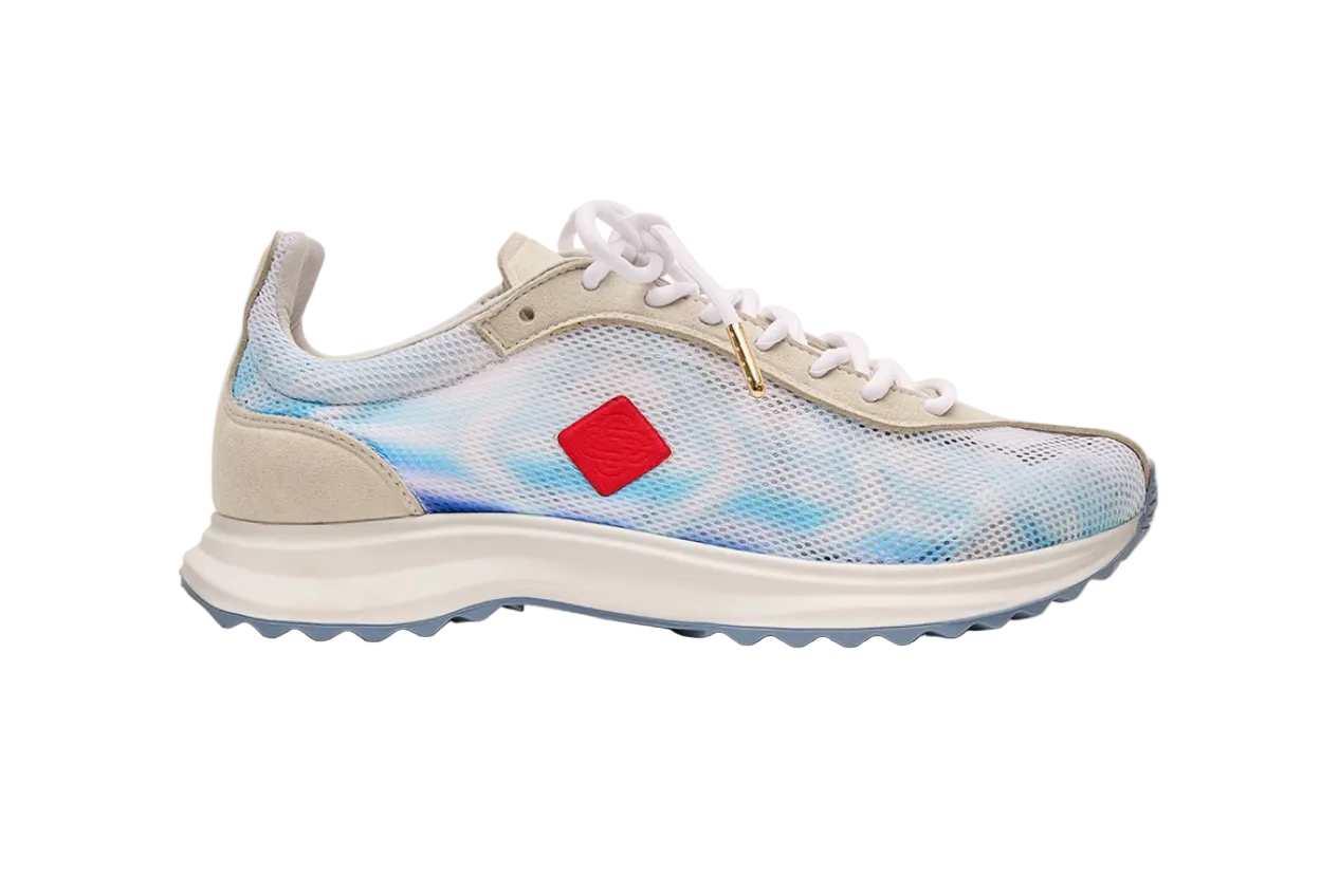 MEN - SNEAKER STADE BLUE LOGO RED - Casa Blanca
