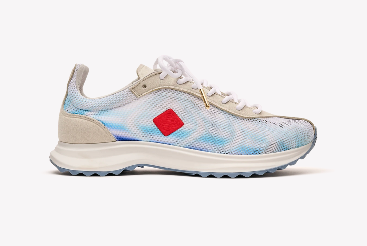 MEN - SNEAKER STADE BLUE LOGO RED - Casa Blanca