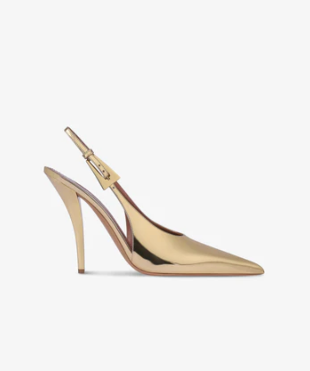 WOMEN - JESSICA SLINGBACK 105 GOLD - Paris Texas