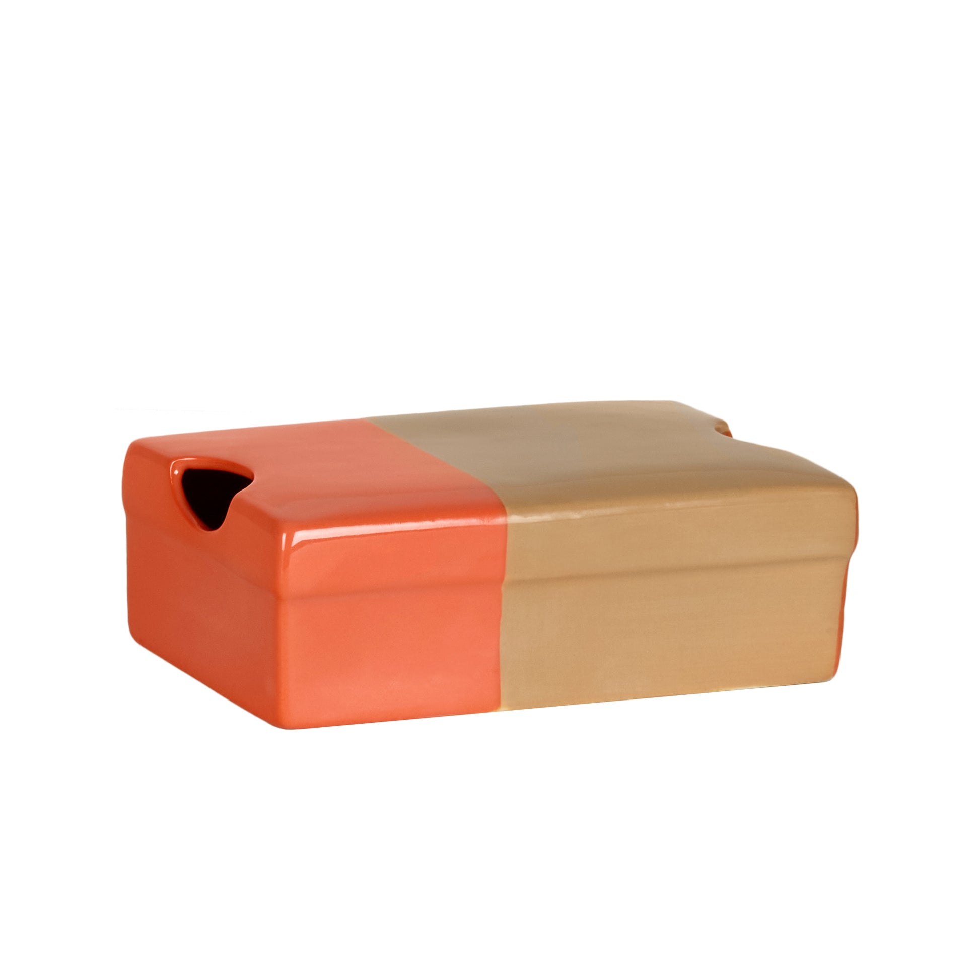 Stash Box Piggy Bank (Two-Tone) - Curves