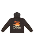 HOODIE LOST IN PARADISE BROWN - Le Corner Saint Barth