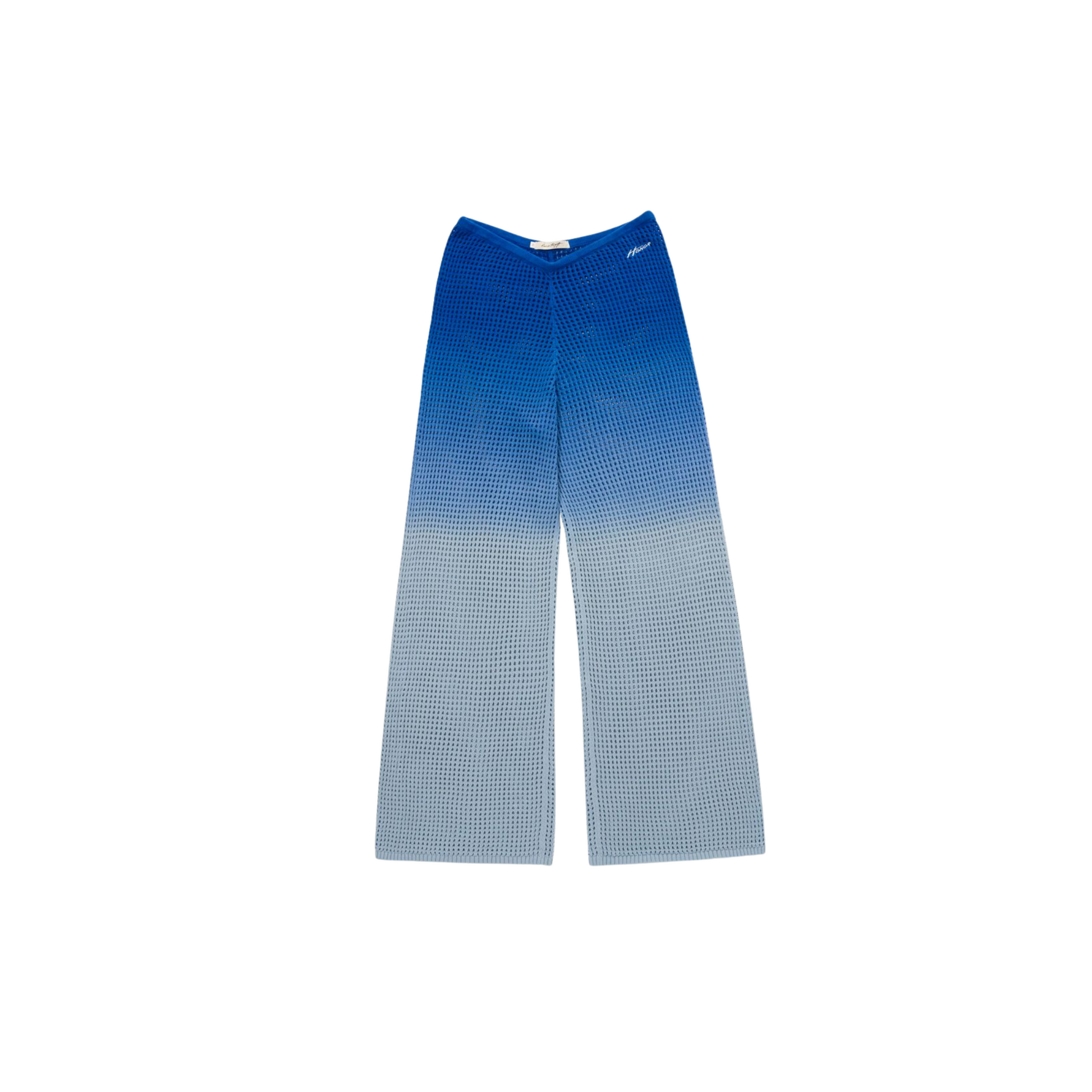WOMEN - CROCHET OMBRE PANTS BLUE - HTG