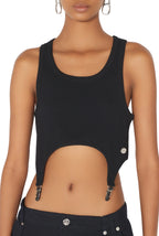 WOMEN - The Black Garter Bra - JPG