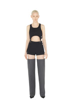 WOMEN - The Black Garter Mini-Shorts - JPG