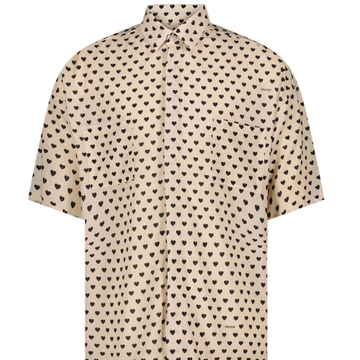 Swan Paris X Le Corner Saint Barth Chemise iles noire