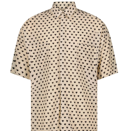 Swan Paris X Le Corner Saint Barth Chemise iles noire