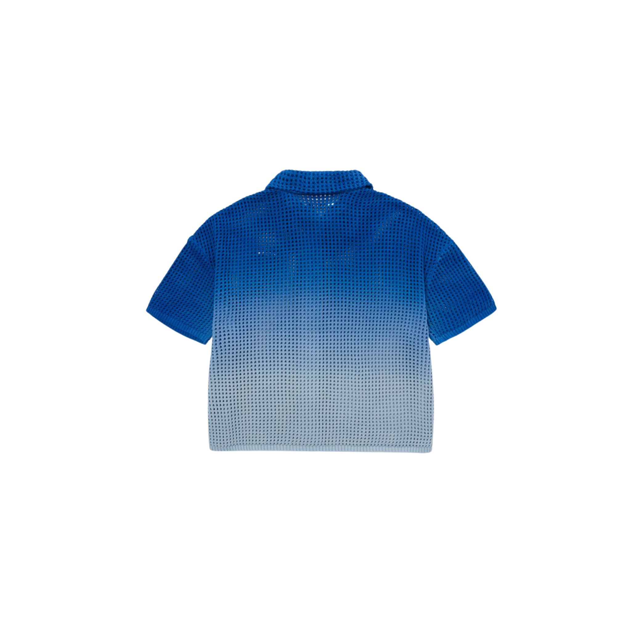 WOMEN - SHIRT CROCHE OMBRE BLUE - HTG