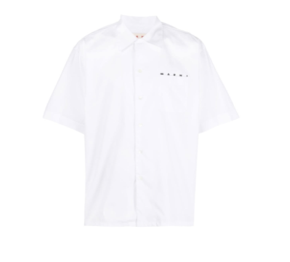 MEN - Shirt Marni White Popeline