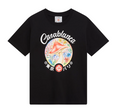 MEN - MUSHROOM EMBLEM T-SHIRT black - Casa Blanca