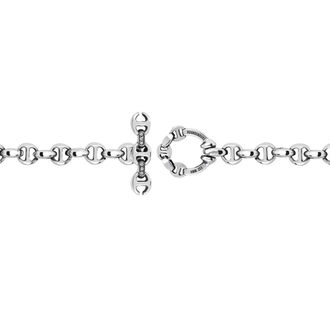 5MM OPEN-LINK™ BRACELET SILVER - Hoorsenbuh