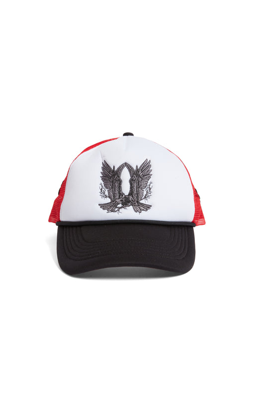 MEN - BAROQUE TRUCKET HAT RED - WDW