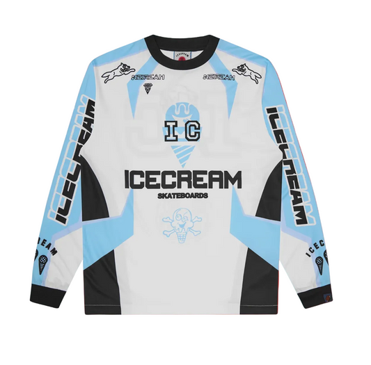 MEN - MOTORCYCLE L/S T-SHIRT MULTI - ICE CREAM