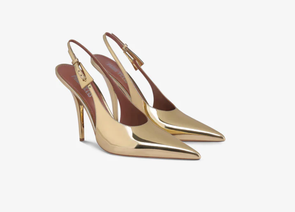 WOMEN - JESSICA SLINGBACK 105 GOLD - Paris Texas