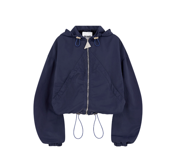 WOMEN - NAVY BLUE BOMBERS - The Attico