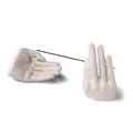 Casted Hands Incense Holder - Curves