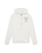 MEN - HOODIE L'ARCHE DE TENNIS White/Blue - Casa Blanca
