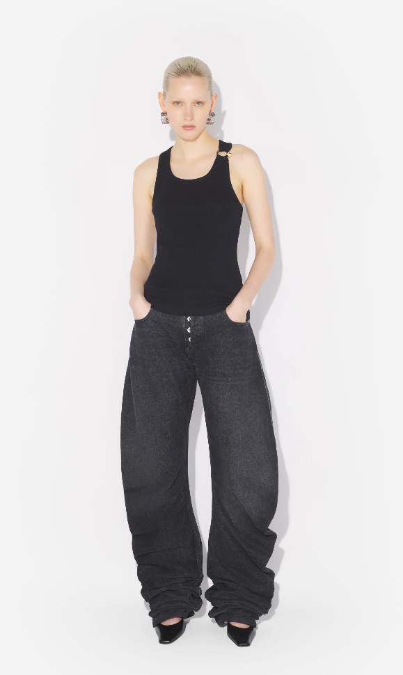 THE BLACK PIERCING TANK TOP - JPG