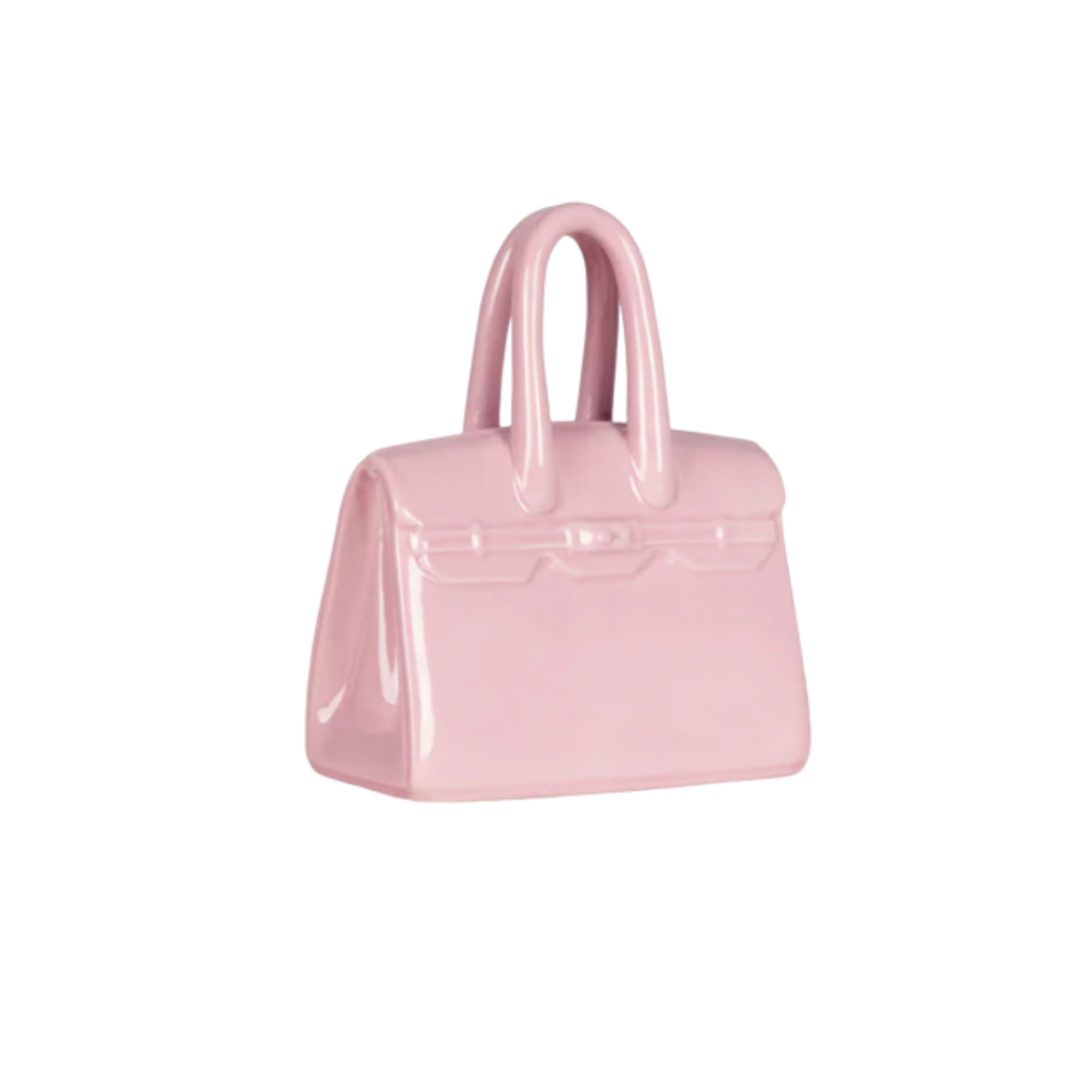 Money Bag Piggy Bank Pink - Curves