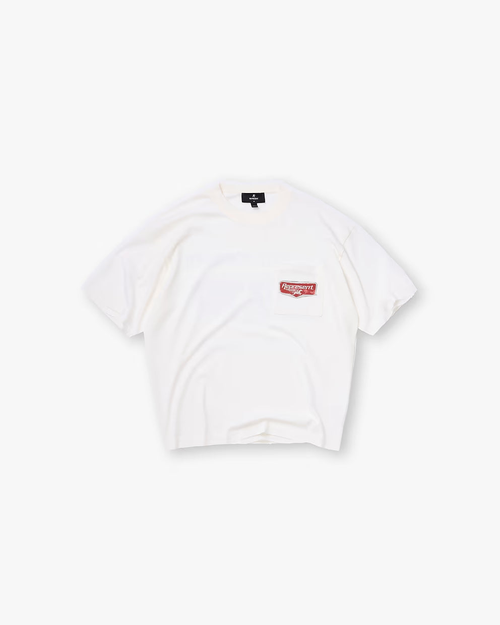MEN - Nothing Faster T-Shirt White/Red - Represent