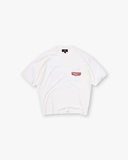 MEN - Nothing Faster T-Shirt White/Red - Represent