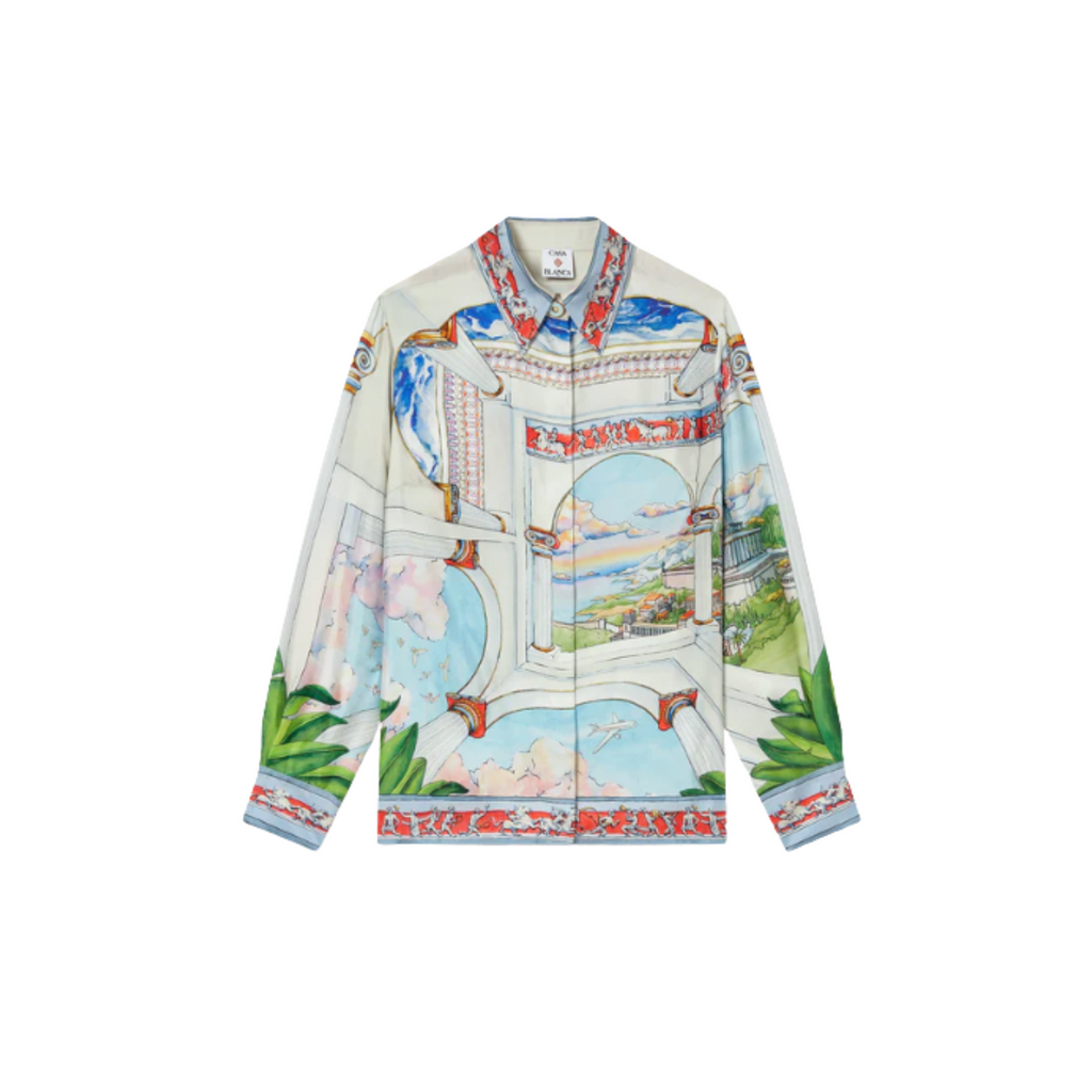 WOMEN - Longsleeve Shirt Silk Le Passage - Casa Blanca