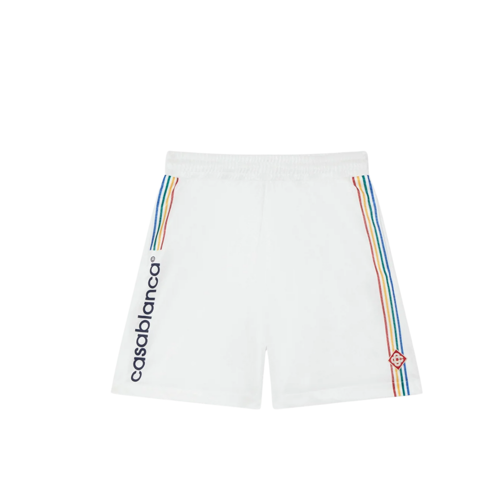WOMEN - Short Oversize Football White/Multi - Casa Blanca