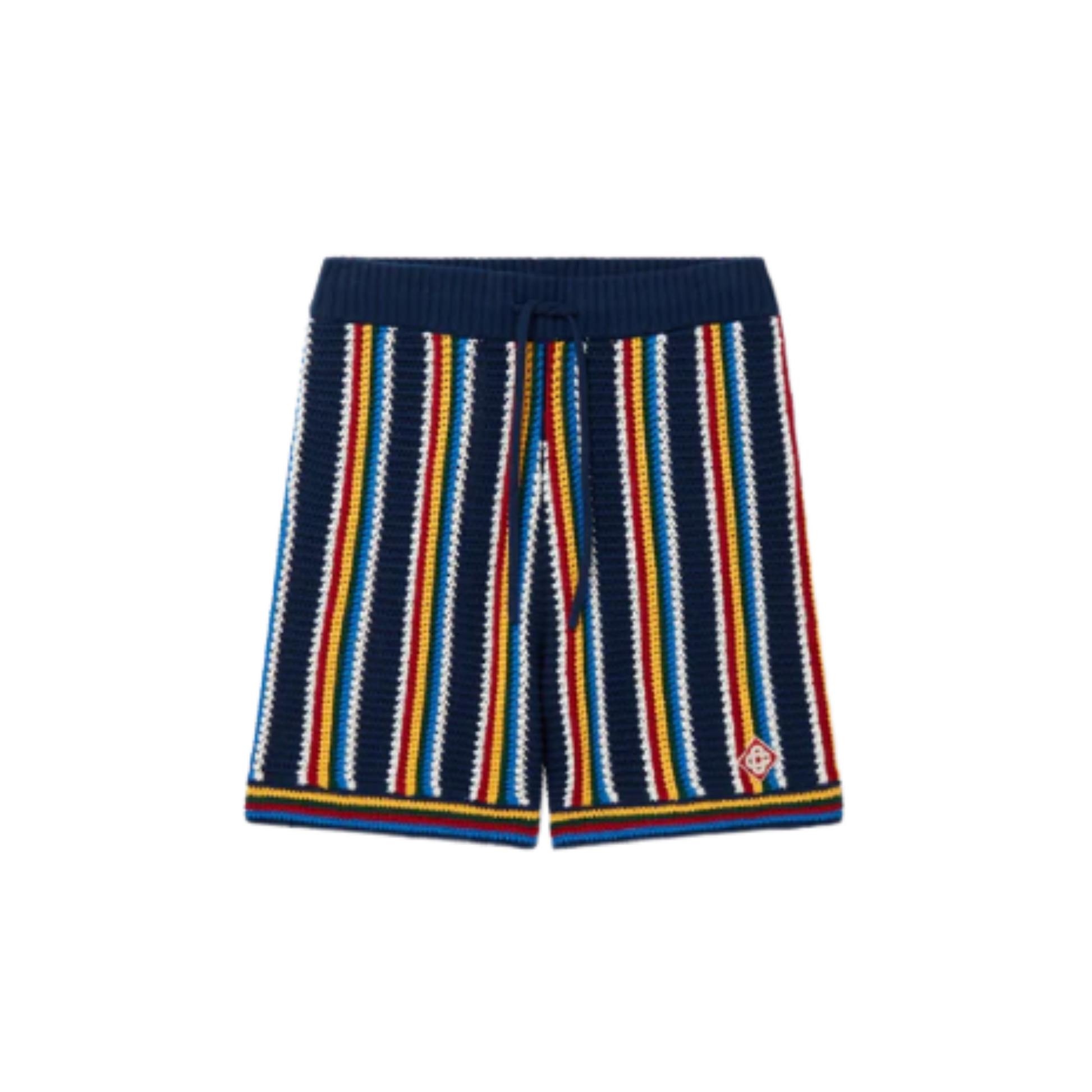 MEN - Short Crochet black/Multi - Casa Blanca