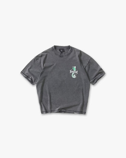 MEN  - T-SHIRT X THE VIPER ROOM DICE VINTAGE GREY - Represent